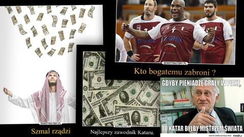 Memy internautów po meczu Polska-Katar