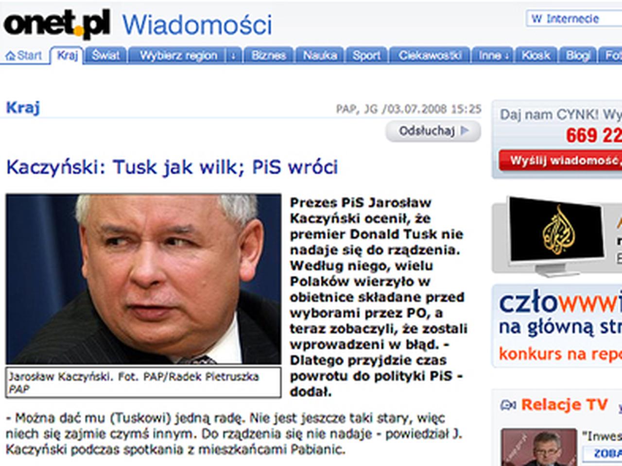 Onet Pl Wiadomości Z Kraju I Ze świata Tvn 24