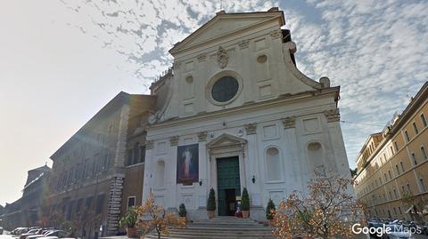 Polak dokonał zniszczeń w rzymskim kościele