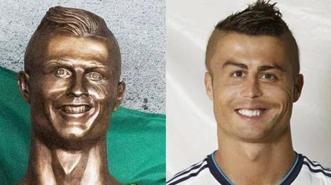 Internet śmieje się z pomnika Ronaldo