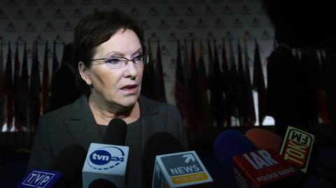 Ewa Kopacz poinformowała, że Jacek Rostowski nie zostanie szefem jej doradców