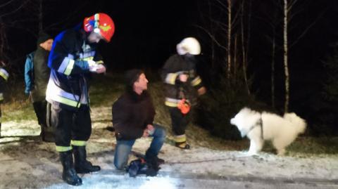Strażacy uratowali psy