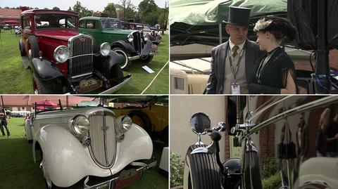 Jedyne w Polsce przedwojenne Bugatti i inne zabytkowe samochody zjechały na Zamek Topacz