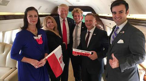 Trump liczy na głosy Polonii