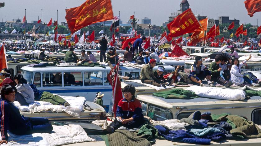 "Chiński Wałęsa" wspomina masakrę na placu Tiananmen