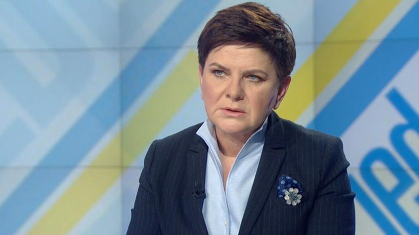 Szydło w TVN24: zapytam Merkel, czy Tusk jest kandydatem na szefa RE