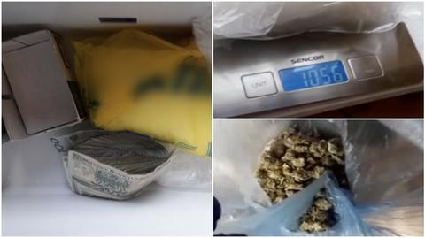 25-latek podejrzany o posiadanie 2 kilogramów narkotyków