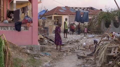 Huragan Matthew spustoszył Haiti