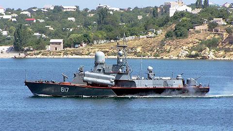 Ćwiczenia rosyjskiej Floty Czarnomorskiej 