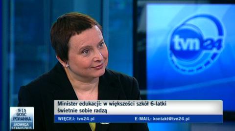 Katarzyna Hall w TVN24