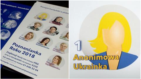 "Anonimowa Ukrainka" kandydatką na Poznaniankę Roku