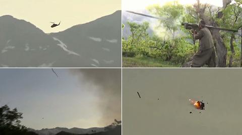 Kurdowie publikują nagranie zestrzelenia śmigłowca