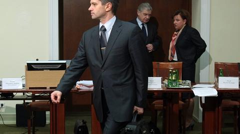 Wiceminister finansów Jacek Kapica przed komisją śledczą