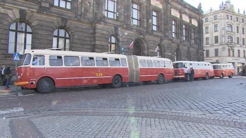 Zabytkowe autobusy na poznańskich ulicach