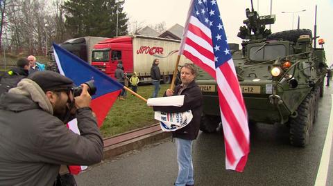 Amerykańskie wojsko wjechało do Czech