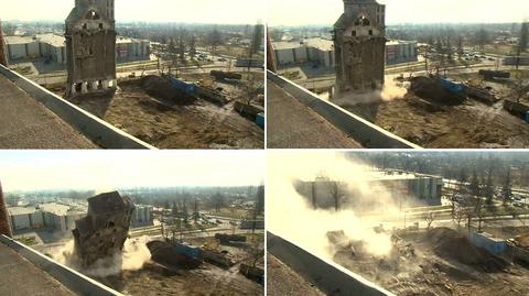 Silos runął w siedem sekund 