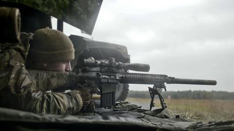 Ćwiczenia snajperów armii państw NATO w Bawarii