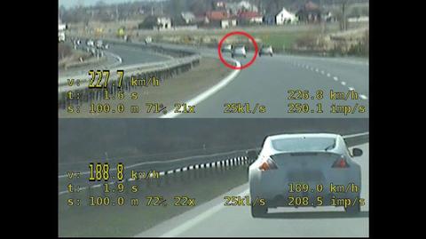 Piraci drogowi na krajowej 1. Rekordzista jechał 227 km/h. "Chciał sprawdzić osiągi auta"