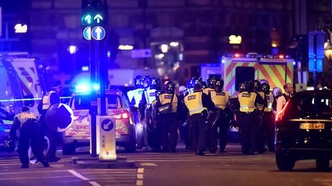 Tak wyglądała akcja londyńskiej policji na Borough Market