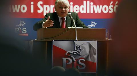 Kaczyński: Komorowski w sieci podejrzeń