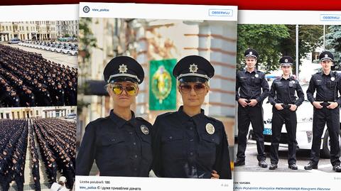 Ukraińscy policjanci ulubieńcami internautów