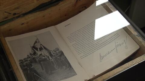 Album z własnoręcznym podpisem Hermanna Goeringa trafił do kamiennogórskich zbiorów