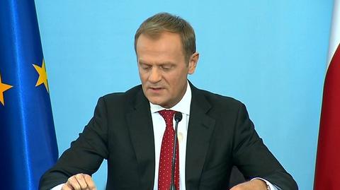 Tusk o winie Platformy