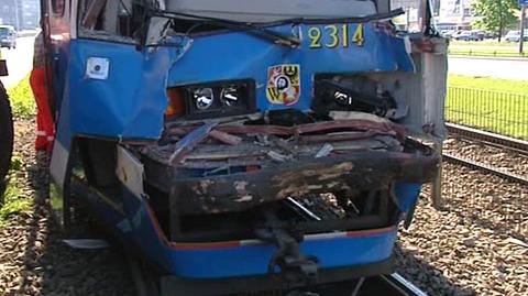 Siedem osób zostało rannych w zderzeniu tramwajów