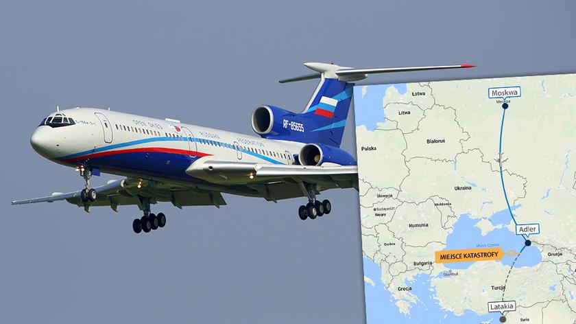 Katastrofa rosyjskiego Tu-154. Samolot nie nadał sygnału SOS