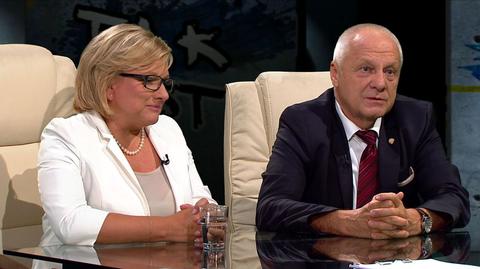 Stefan Niesiołowski i Beata Kempa w Tak Jest