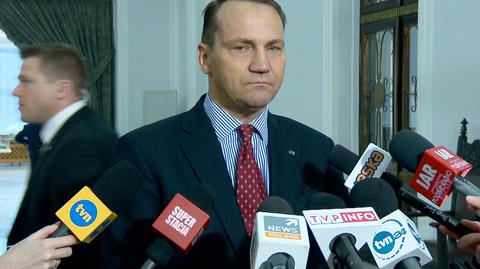 Sikorski o publikacji "WP": pytania w tej sprawie należy kierować do Leszka Millera