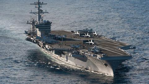 Amerykańska 7. Flota operuje na zachodnim Pacyfiku