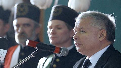 jarosławk Kaczyński przyznał, że lubi takie uroczystości