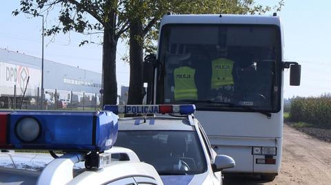 Policja zatrzymała nietrzeźwego kierowcę autobusu wycieczkowego