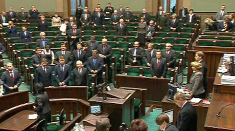 Sejm minutą ciszy rozpoczął środowe obrady