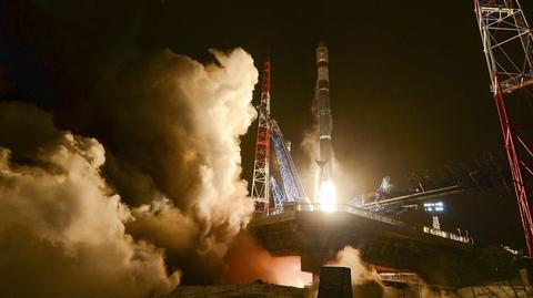 Start nowej rosyjskiej rakiety Sojuz 2.1w