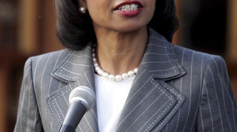 Condoleezza Rice krytykuje Rosję