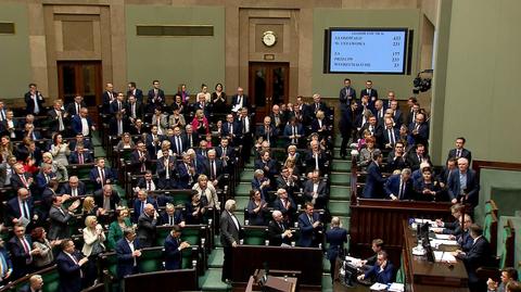 Sejm: głosowanie i burzliwa debata w sprawie wotum nieufności wobec Ziobry