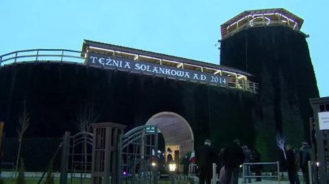 W Wieliczce otwarto pierwszą tężnie solankową w Małopolsce