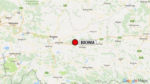Atak nożownika w Bochni (Małopolska)
