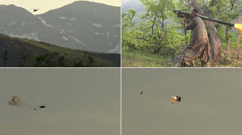 Kurdowie publikują nagranie zestrzelenia śmigłowca
