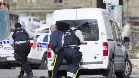 Strzały w kanadyjskiej stolicy