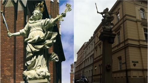 Z figury Matki Boskiej Łaskawej położonej przy ul. Jagiellońskiej w Krakowie zniknęła korona