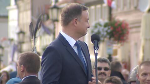 Prezydent Andrzej Duda w Gnieźnie