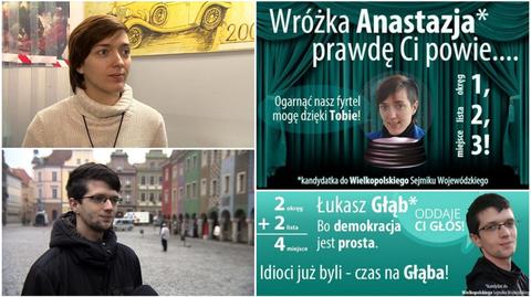 Łukasz Głąb i Wróżka Anastazja byli perłami kampanii wyborczej