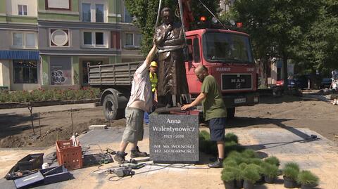 Pomnik Anny Walentynowicz już w Gdańsku 