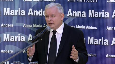 Jarosław Kaczyński zachęcał do głosowania na Anders
