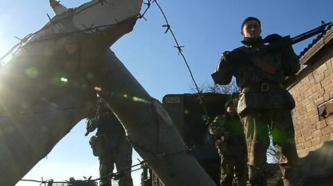 Ukraińska armia strzeże granicy 