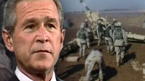 Bush: nie wycofamy się z Iraku (wideo z 2007 roku)