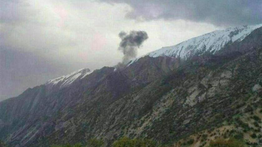 Samolot rozbił się w pobliżu miasta Szahr-e Kord